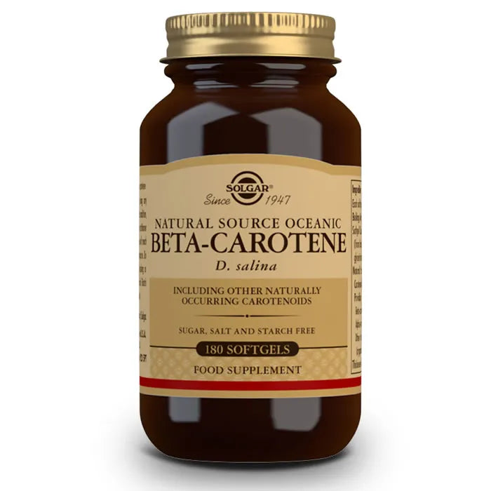 Solgar Beta-Carotene 100% 7mg 180 Capsules