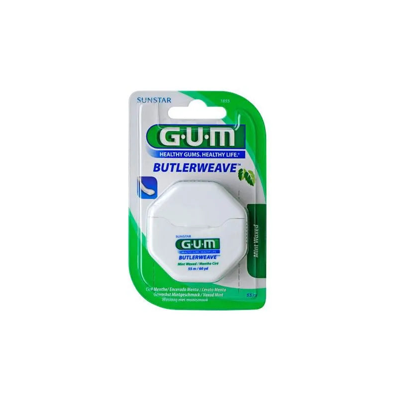 GUM ButlerWeave Waxed Mint Floss