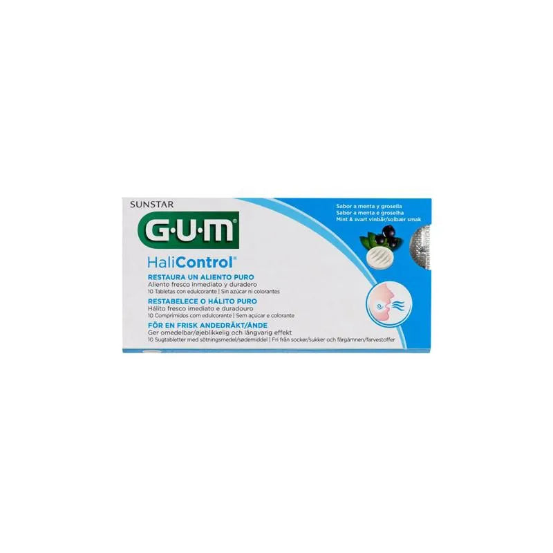 GUM HaliControl 10 tablets