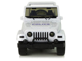 LEAN Toys Off-Road-Polizeiauto Weiß – Produktabbildung 3