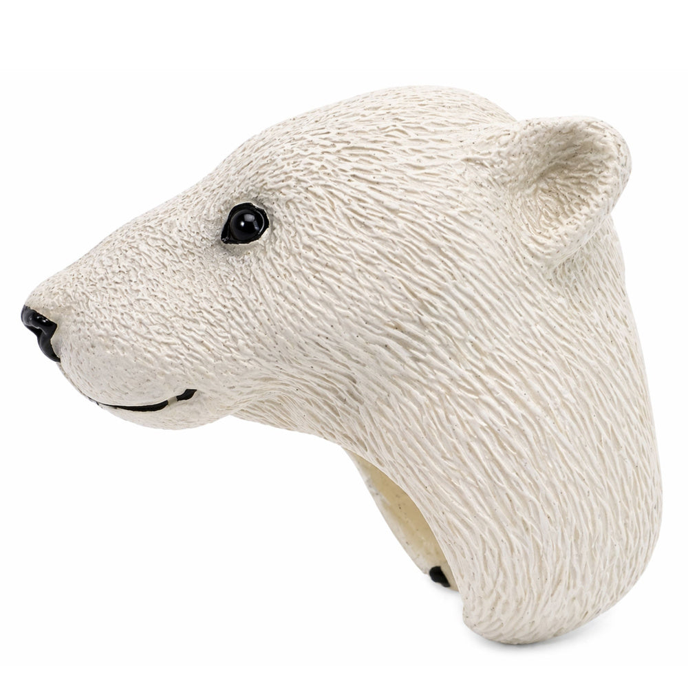 Hand Puppet Educational Animals Bear White (5)