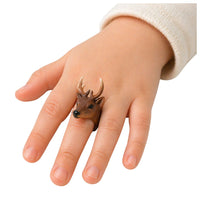Hand-rearing ring animals deer (3)