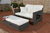CLP Sofa Ancona Cremeweiß 3mm