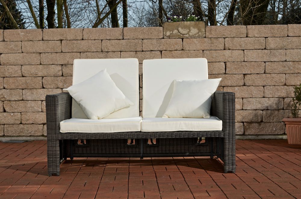 CLP Sofa Ancona Cremeweiß 3mm – Produktabbildung 3