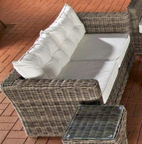 CLP 2er Sofa Mandal Cremeweiss – Produktabbildung 2