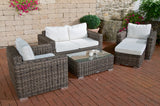 CLP Garnitur Bilbao (mit 2-er Sofa) Cremeweiss – Produktabbildung 2