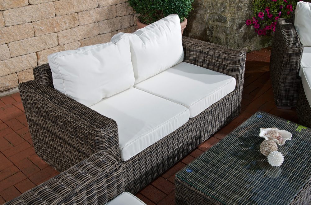 CLP Garnitur Bilbao (mit 2-er Sofa) Cremeweiss – Produktabbildung 5