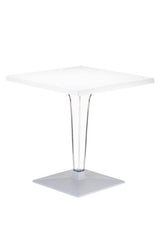 CLP Tisch ICE Grau, eckig