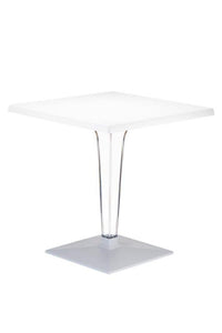 CLP Tisch ICE Grau, eckig
