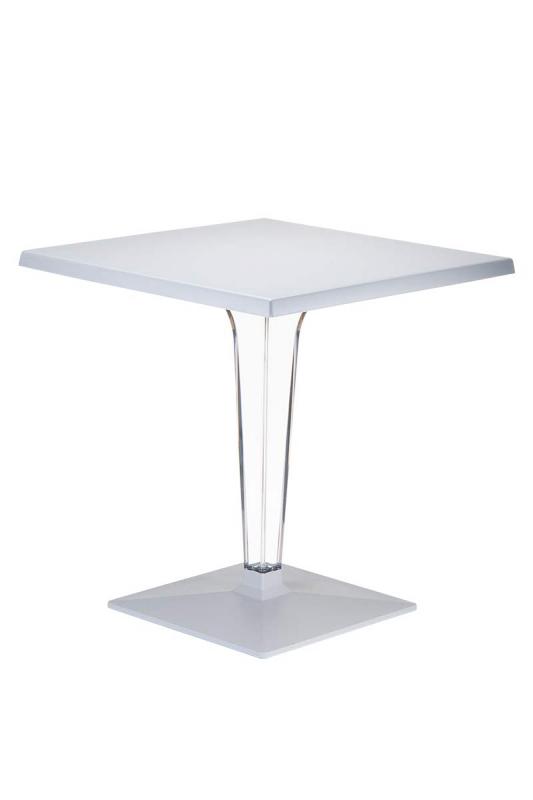 CLP Tisch ICE Grau, eckig – Produktabbildung 2