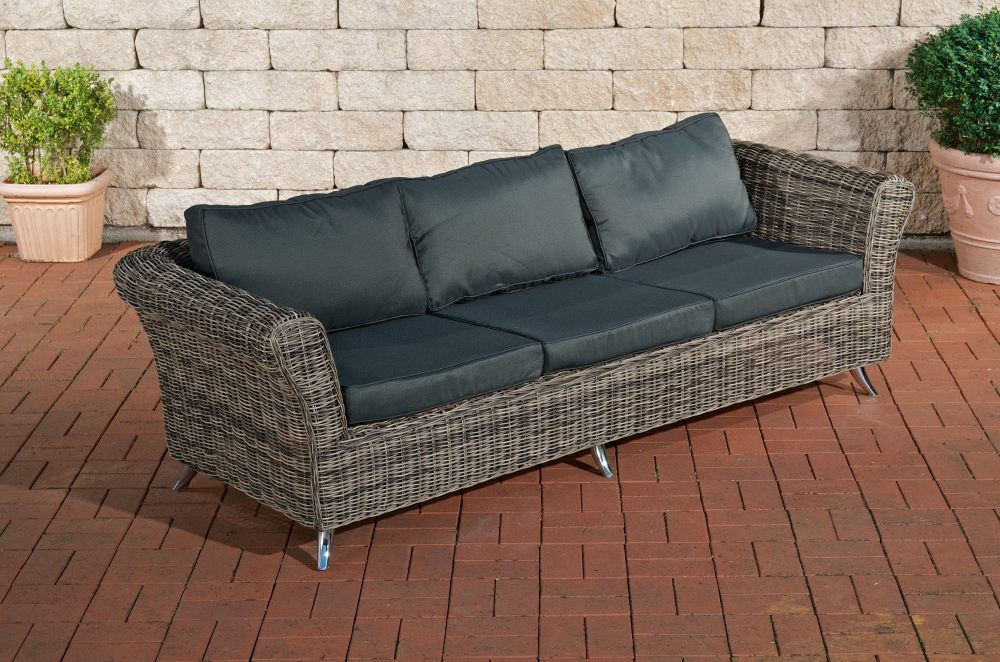 CLP 3er Sofa Vivari Anthrazit