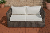 CLP 2er Sofa Honolulu Rundrattan – Produktabbildung 2