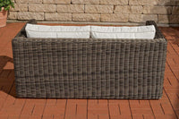 CLP 2er Sofa Honolulu Rundrattan – Produktabbildung 3