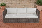 CLP 3er Sofa Honolulu Rundrattan – Produktabbildung 2