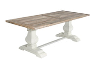 CLP Esstisch Severus 220x100x78 weiß