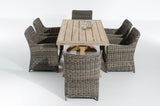CLP Rustique TEAK Esstisch 180*100*78 – Produktabbildung 10