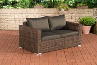 CLP 2er-Sofa Bilbao / Madeira Anthrazit