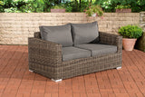 CLP 2er-Sofa Bilbao / Madeira Eisengrau – Produktabbildung 2