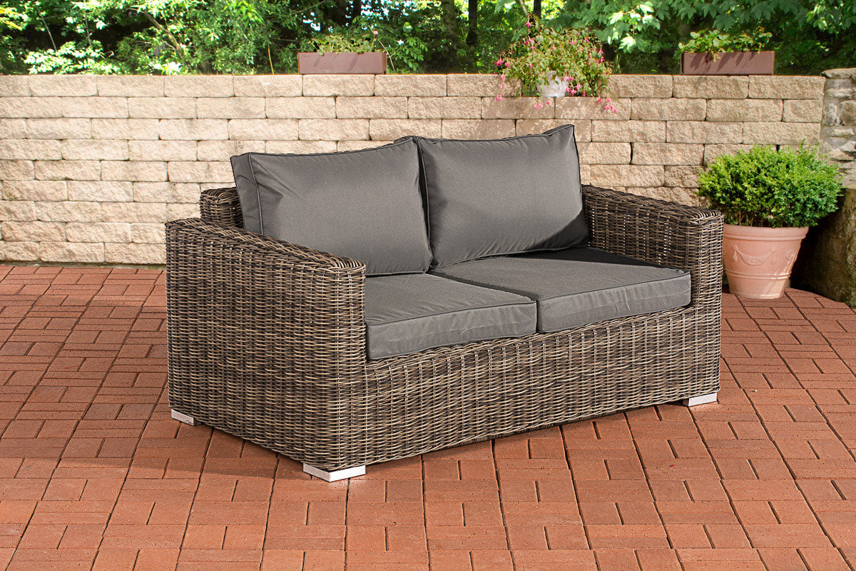 CLP 2er-Sofa Bilbao / Madeira Eisengrau – Produktabbildung 2