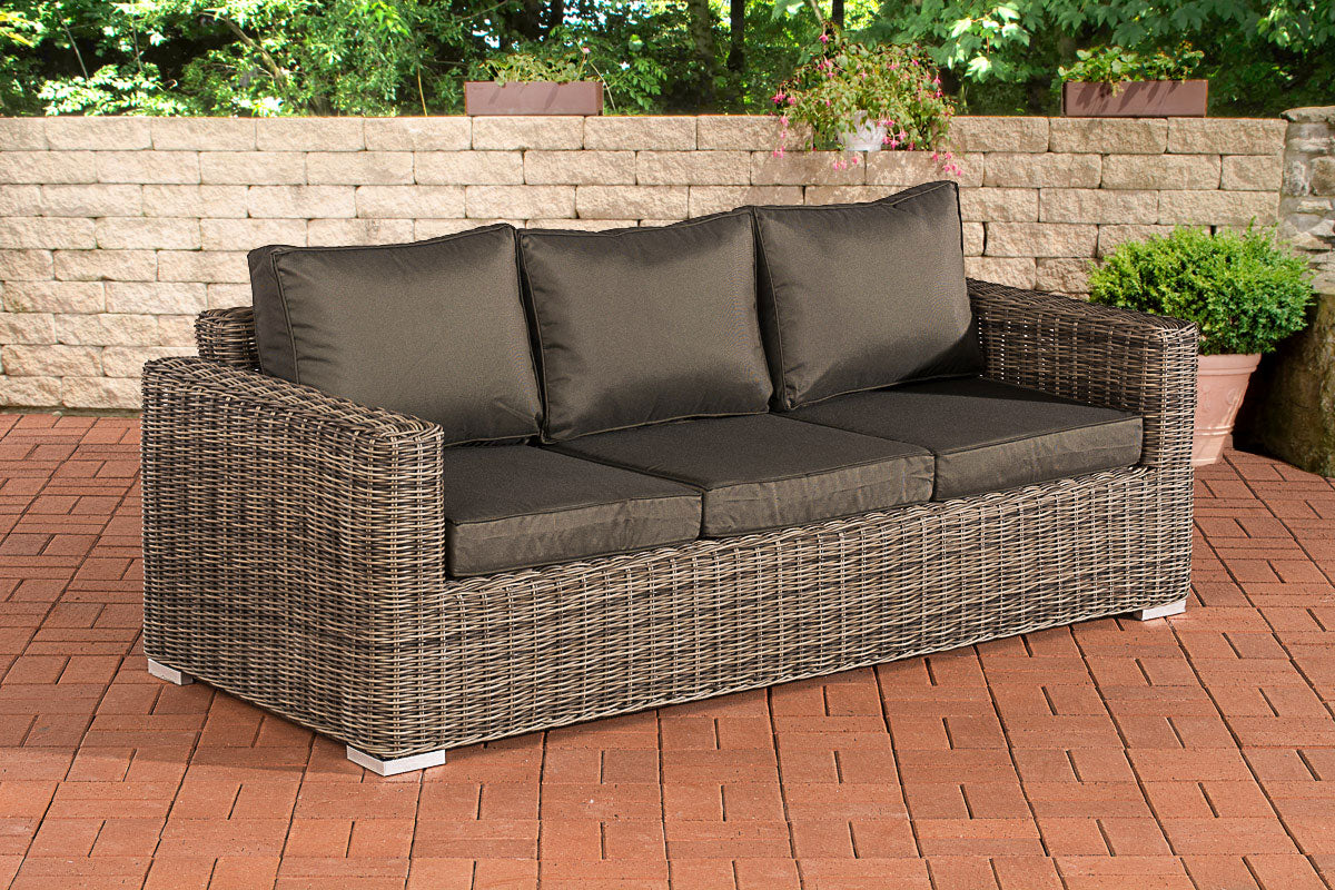 CLP 3er-Sofa Bilbao / Madeira Anthrazit – Produktabbildung 6