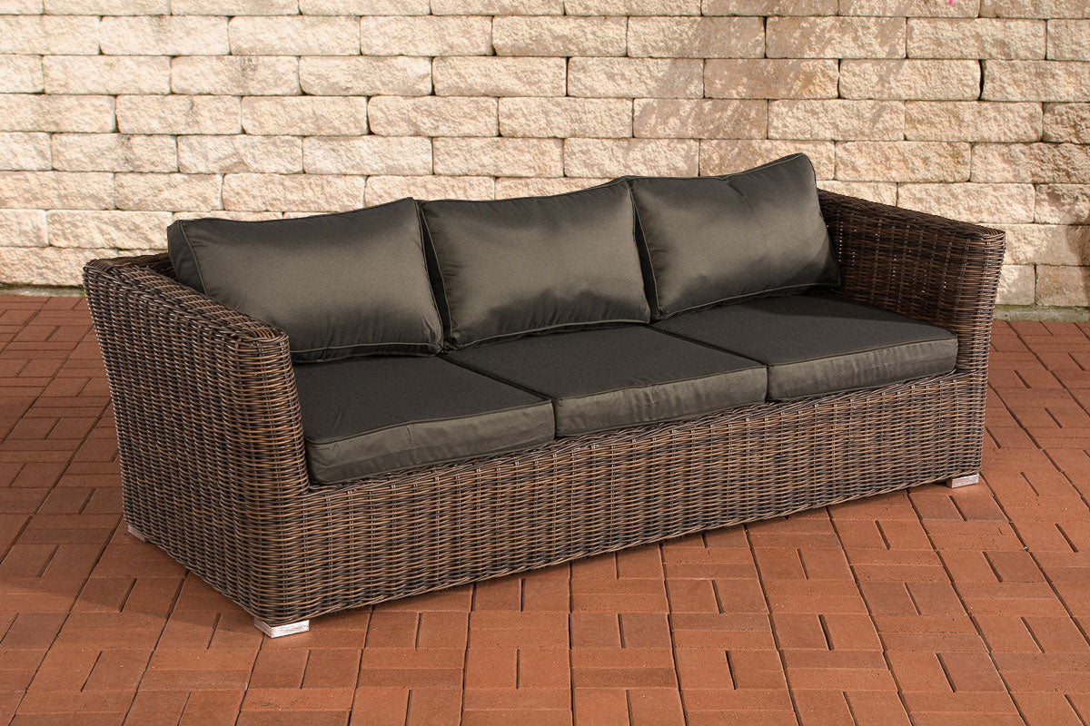CLP 3er Sofa Mandal Anthrazit – Produktabbildung 8