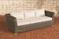 CLP 3er Sofa Mandal Cremeweiss