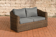 CLP 2er-Sofa Bergen Eisengrau 5mm