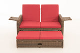 CLP Sofa Ancona Rubinrot 5mm – Produktabbildung 3