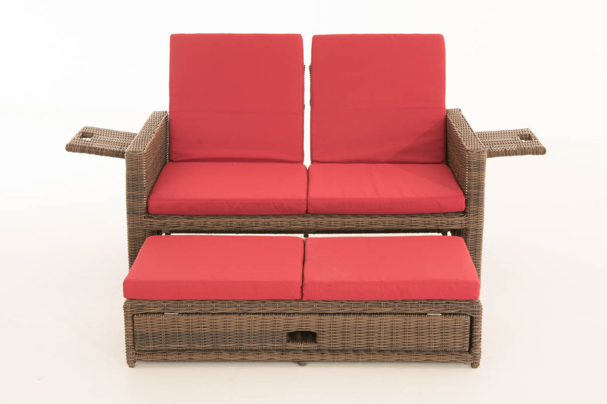 CLP Sofa Ancona Rubinrot 5mm – Produktabbildung 3