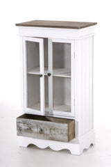 CLP Vitrine Cassius 80, braun – Produktabbildung 4