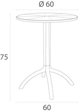 CLP Bistrotisch Octopus – Produktabbildung 2