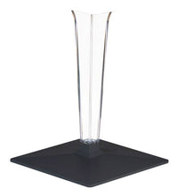 CLP Tisch Ice Schwarz, eckig – Produktabbildung 2