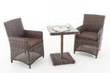 CLP Sitzgruppe Palermo 5mm Terrabraun – Produktabbildung 2