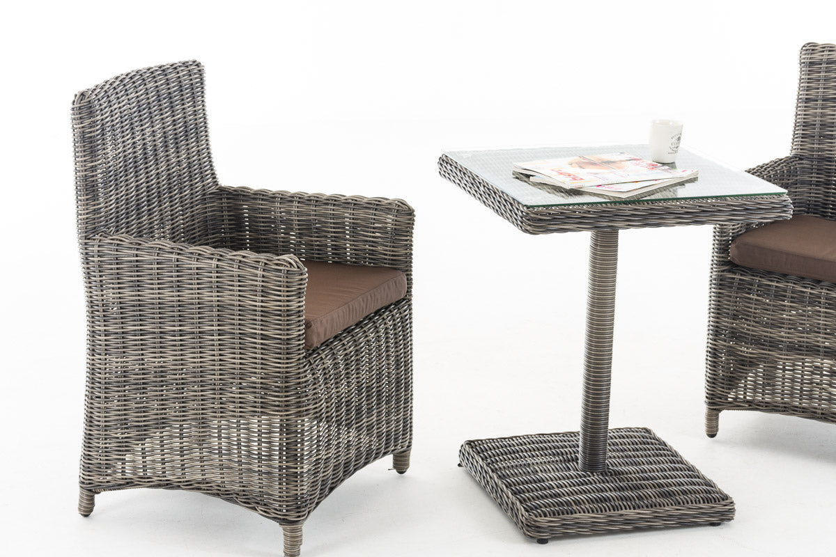 CLP Sitzgruppe Palermo 5mm Terrabraun – Produktabbildung 7