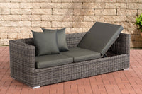 CLP Lounge-Sofa Solano 5mm Anthrazit – Produktabbildung 9