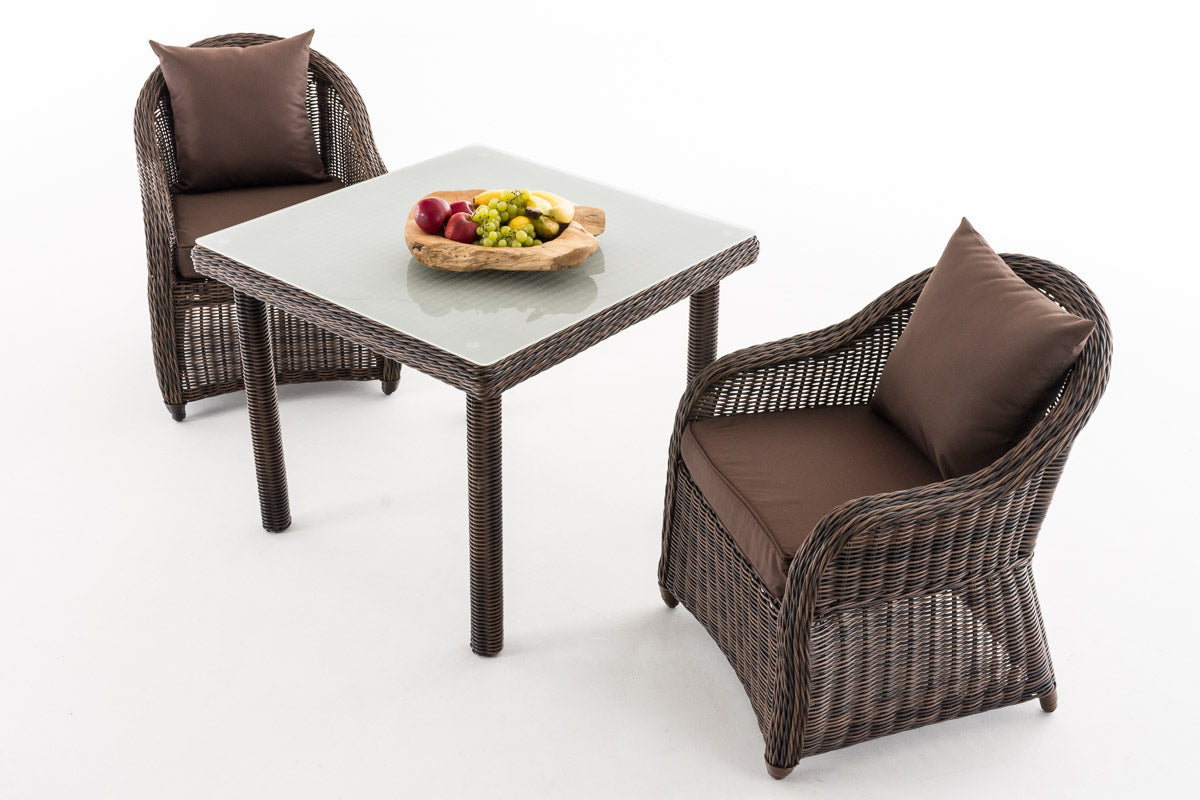 CLP Sitzgruppe San Juan M100 Terrabraun – Produktabbildung 2