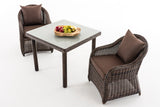 CLP Sitzgruppe San Juan M90 Terrabraun – Produktabbildung 2