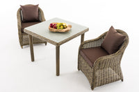 CLP Sitzgruppe San Juan M90 Terrabraun – Produktabbildung 6
