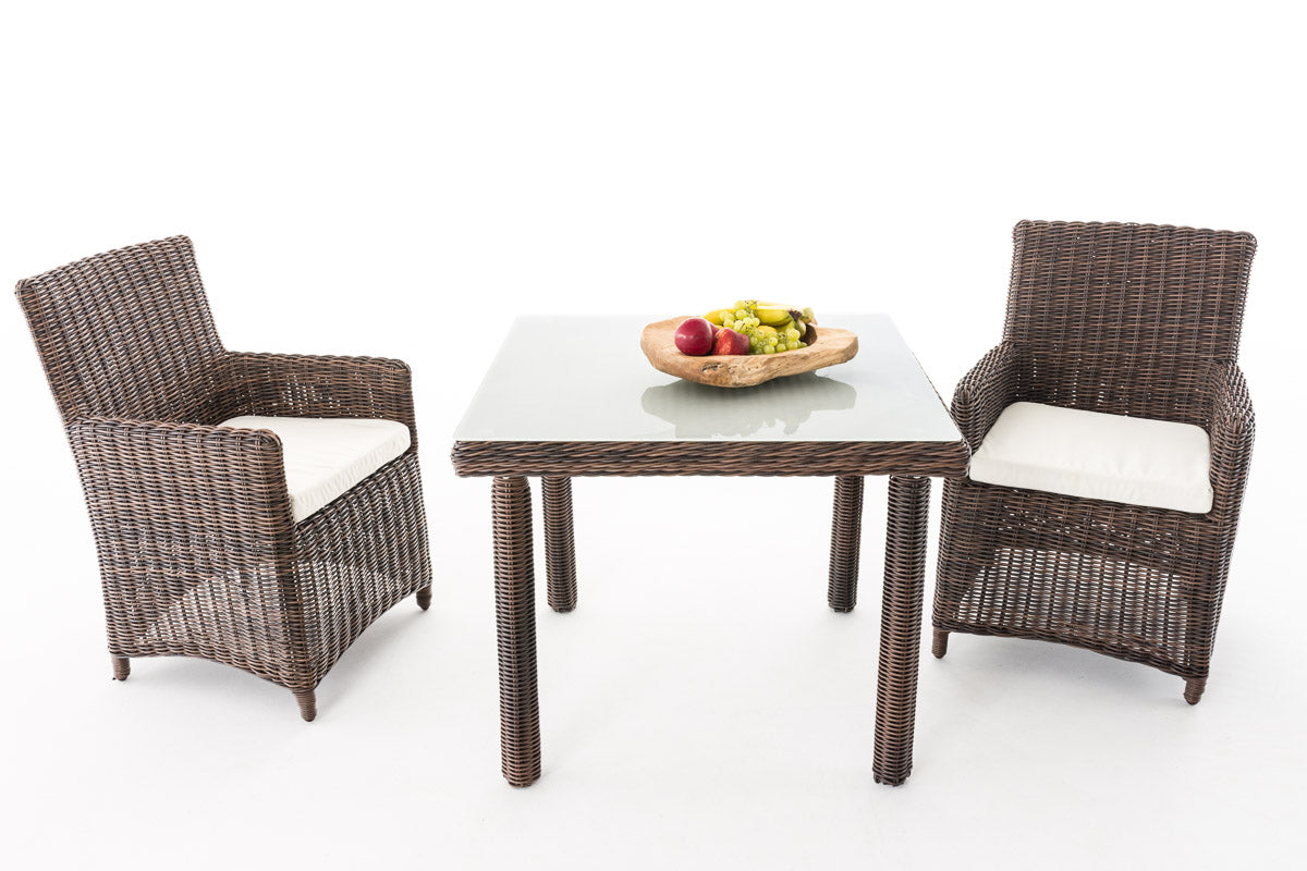 CLP Sitzgruppe Dorado M90 Cremeweiß – Produktabbildung 3
