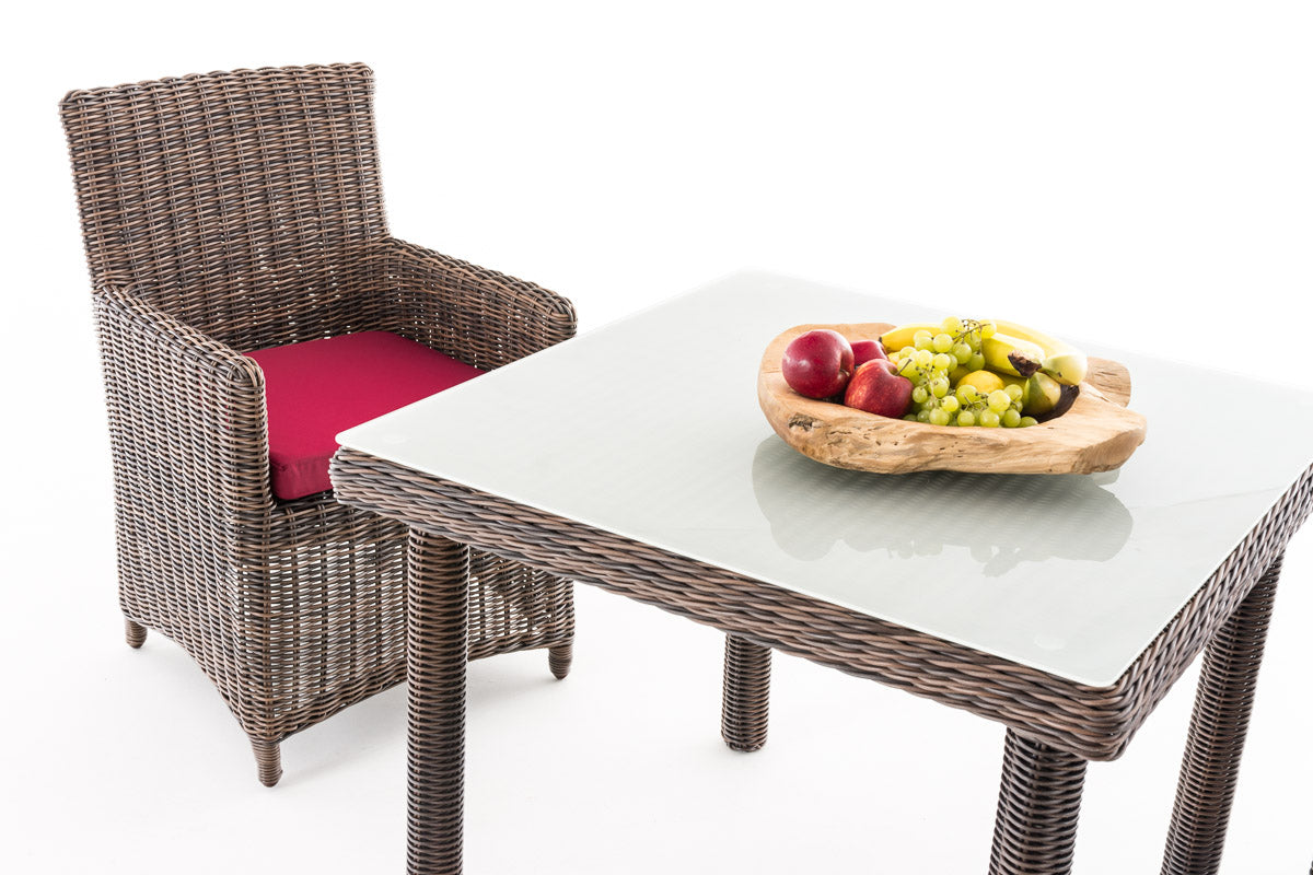 CLP Sitzgruppe Dorado M100 Rubinrot – Produktabbildung 4