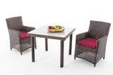 CLP Sitzgruppe Dorado M90 Rubinrot – Produktabbildung 2