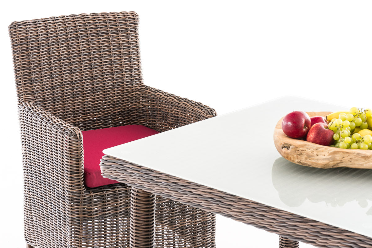 CLP Sitzgruppe Dorado M90 Rubinrot – Produktabbildung 4