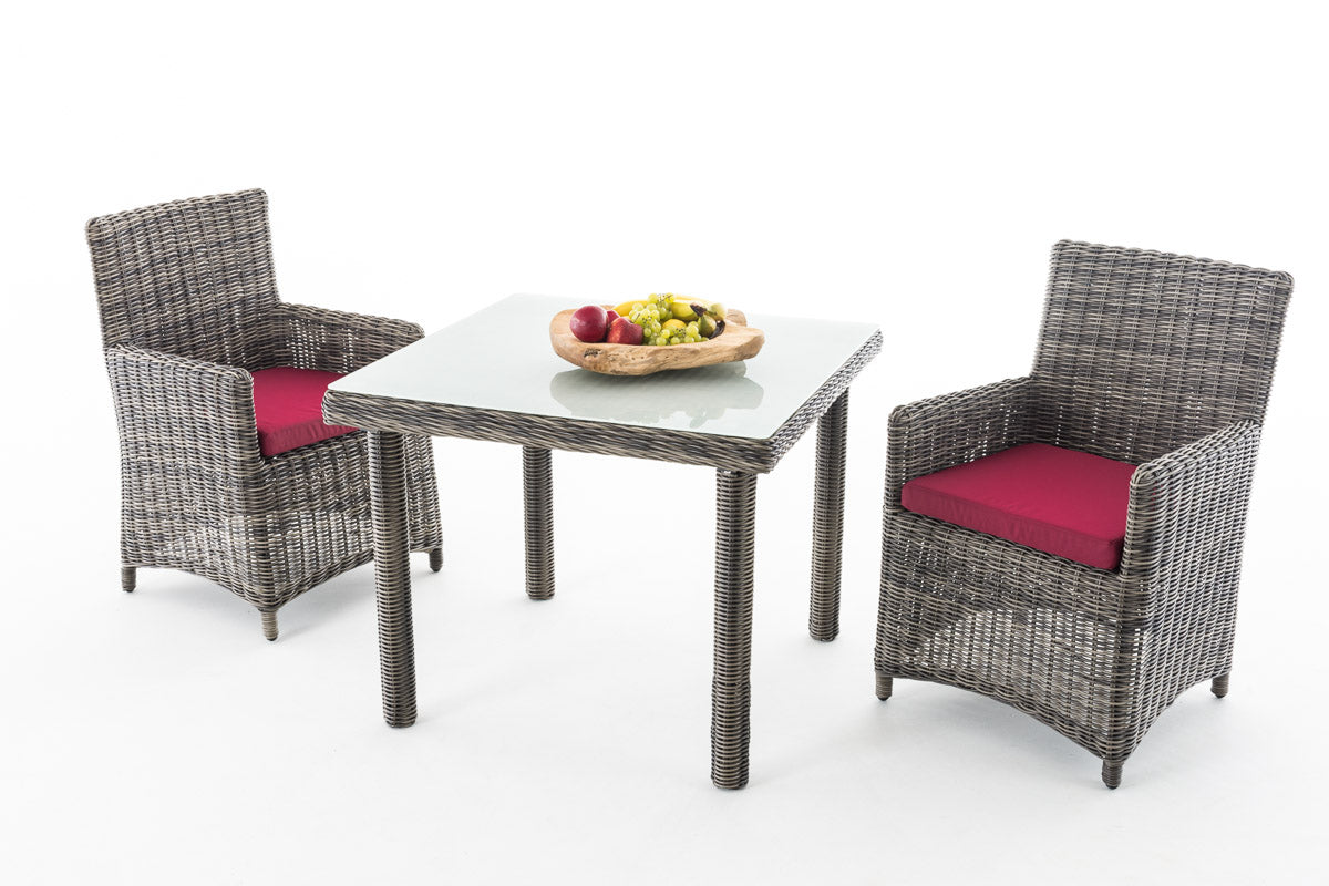 CLP Sitzgruppe Dorado M80 Rubinrot – Produktabbildung 7