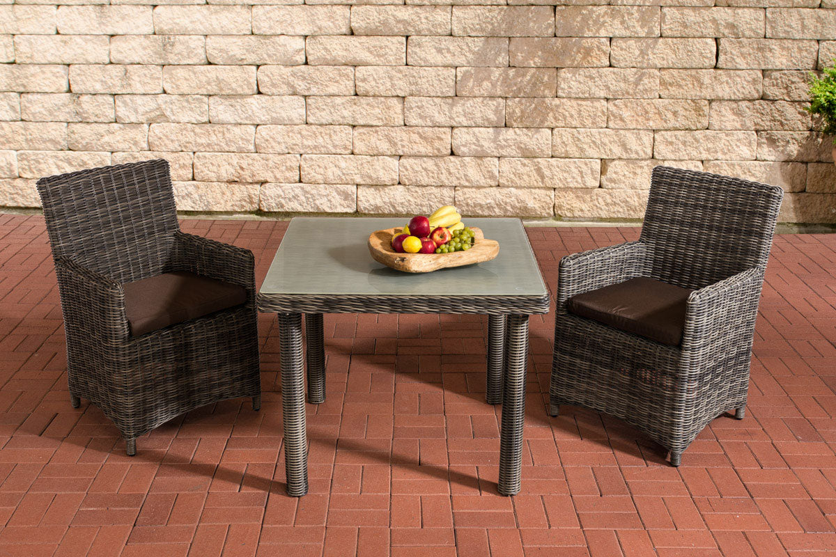 CLP Sitzgruppe Dorado M90 Terrabraun – Produktabbildung 6