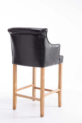 Barhocker Lykso Kunstleder antik-hell