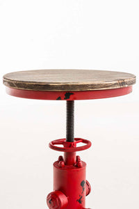 Barhocker Lumos, Holz, antik