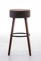 Barhocker Karl Stoff walnuss