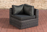 CLP Eck-Sofa Marbella Anthrazit
