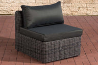 CLP Mittel-Sofa Marbella Anthrazit 5mm