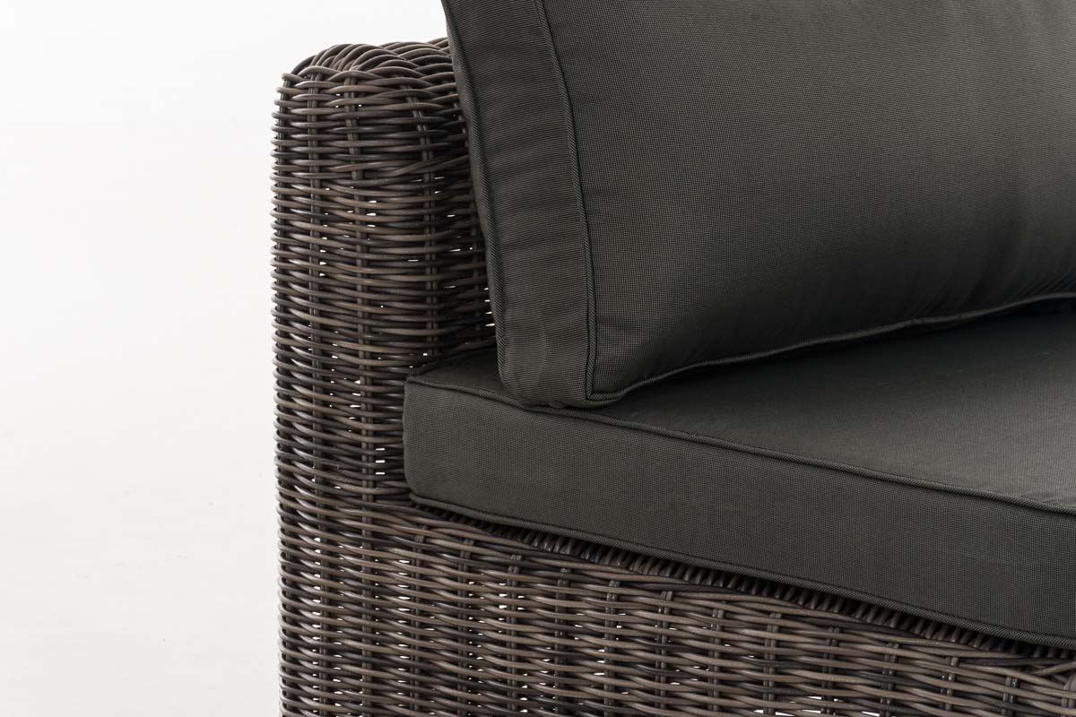 CLP Mittel-Sofa Marbella Anthrazit 5mm – Produktabbildung 3